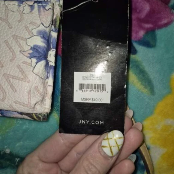 ⚜️NWT⚜️ Jones New York Elegant Floral Women's Wallet/Wristlet 💠 - Picture 7 of 7